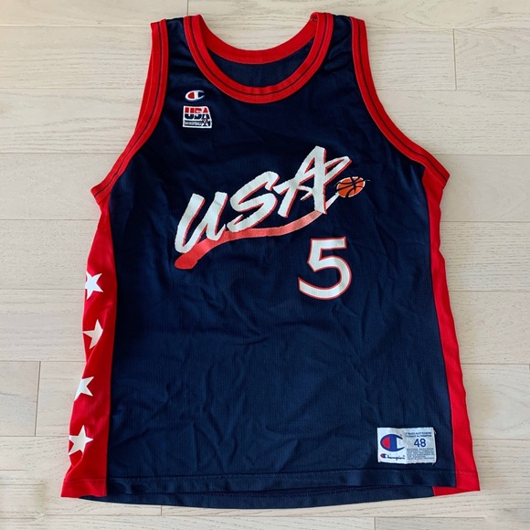 Champion Grant Hill Team USA Olympic basketball - Picture 1 of 4